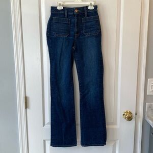J Crew high rise front pocket jeans size 24